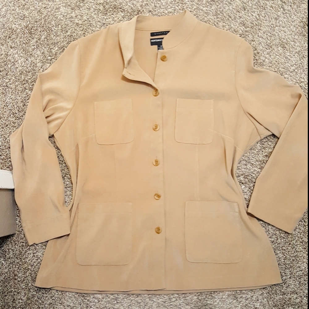 Soft jacket cardigan